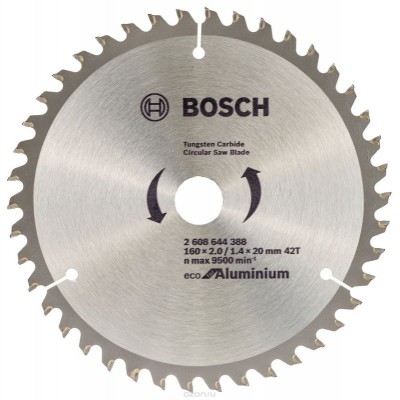 Пиляльний диск Bosch Eco for Aluminium 160x20/16-42T (2608644388)