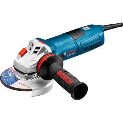 Кутова шліфмашина Bosch Professional GWS 17-125 S з регулюванням, антивібраційною рукояткою та пиловим фільтром (06017D0300)