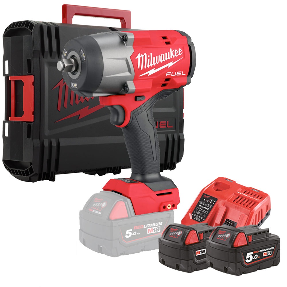 Гайковерт высокомоментный MILWAUKEE 1/2 M18 FHIW2F12-502X (4933492783)