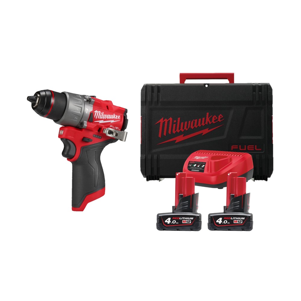 Акумуляторний ударний дриль-шуруповерт Milwaukee M12 FPD2-402 (4933479869)