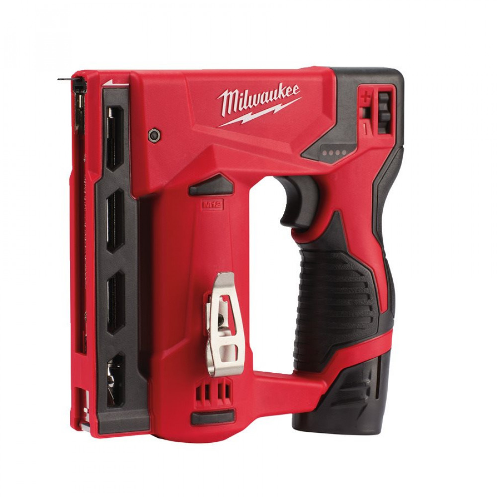 Степлер скобозабивний акумуляторний MILWAUKEE M12 BST-202X (4933459635)