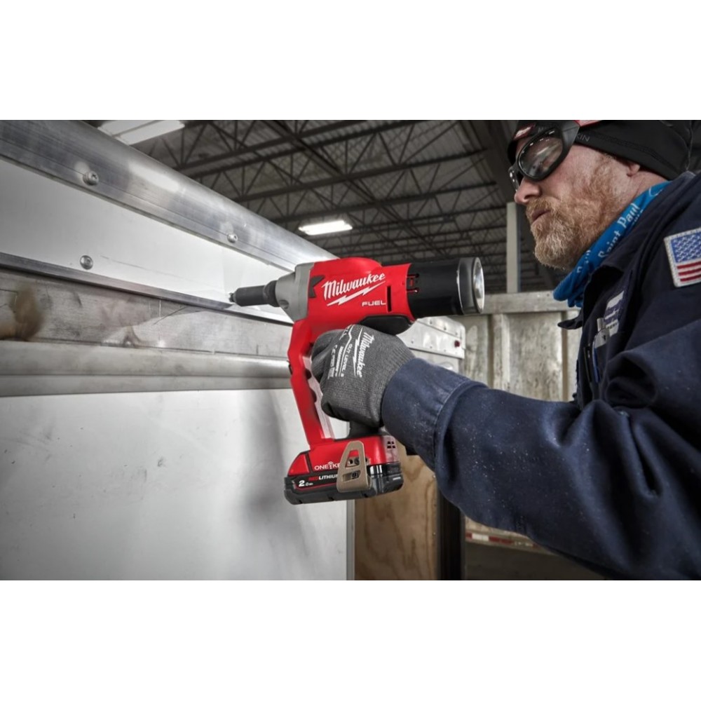 Заклепочник акумуляторний MILWAUKEE M18 ONEFPRT-202X 4,8 - 7,0 мм (4933478602)