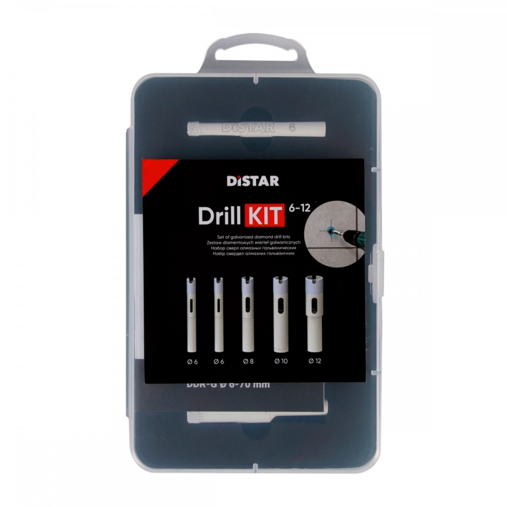 Набір свердл Distar DrillKIT 6-12 (80115429040)