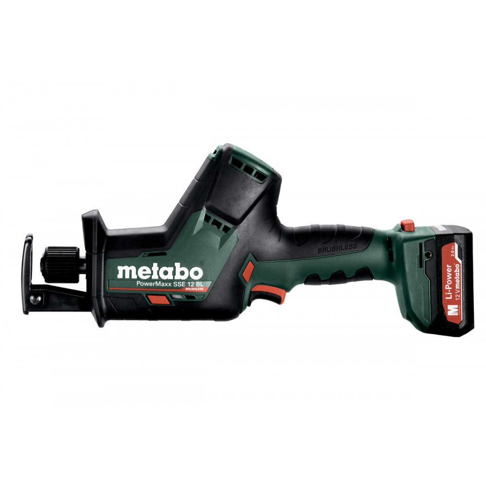 Акумуляторна шабельна пилка Metabo PowerMaxx SSE 12 BL (602322500)