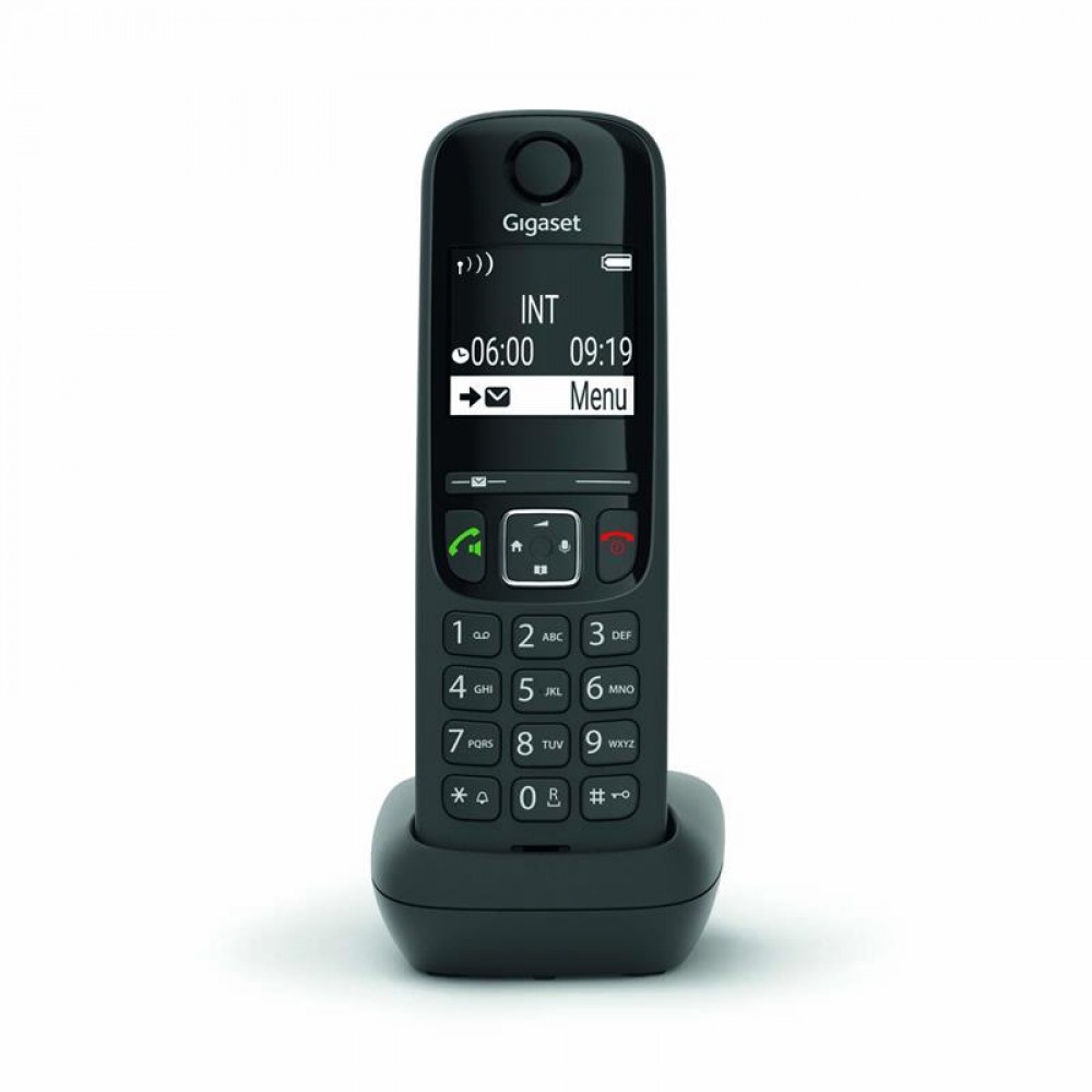 Радиотелефон DECT Gigaset AS690 IP Black (S30852H2813S301)