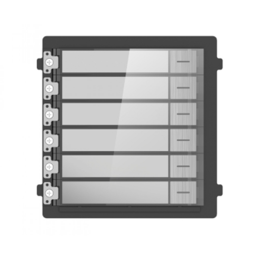 Расширительный модуль на 6 абонентов Hikvision DS-KD-KK/S