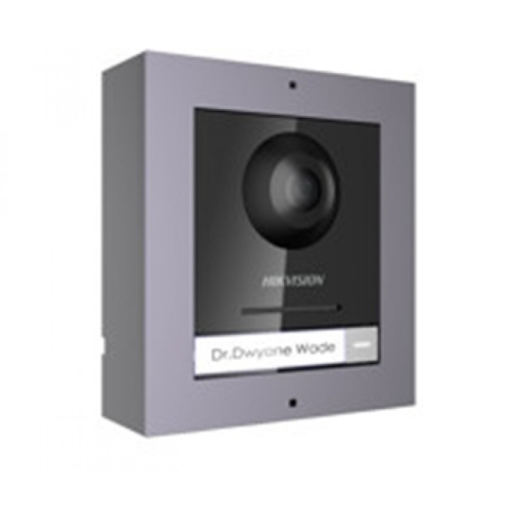 Комплект модуля вызывной IP панели + накладная рамка Hikvision DS-KD8003-IME1/Surface