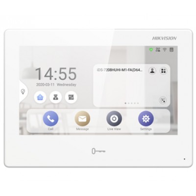 7" IP видеодомофон с Android Hikvision DS-KH9310-WTE1