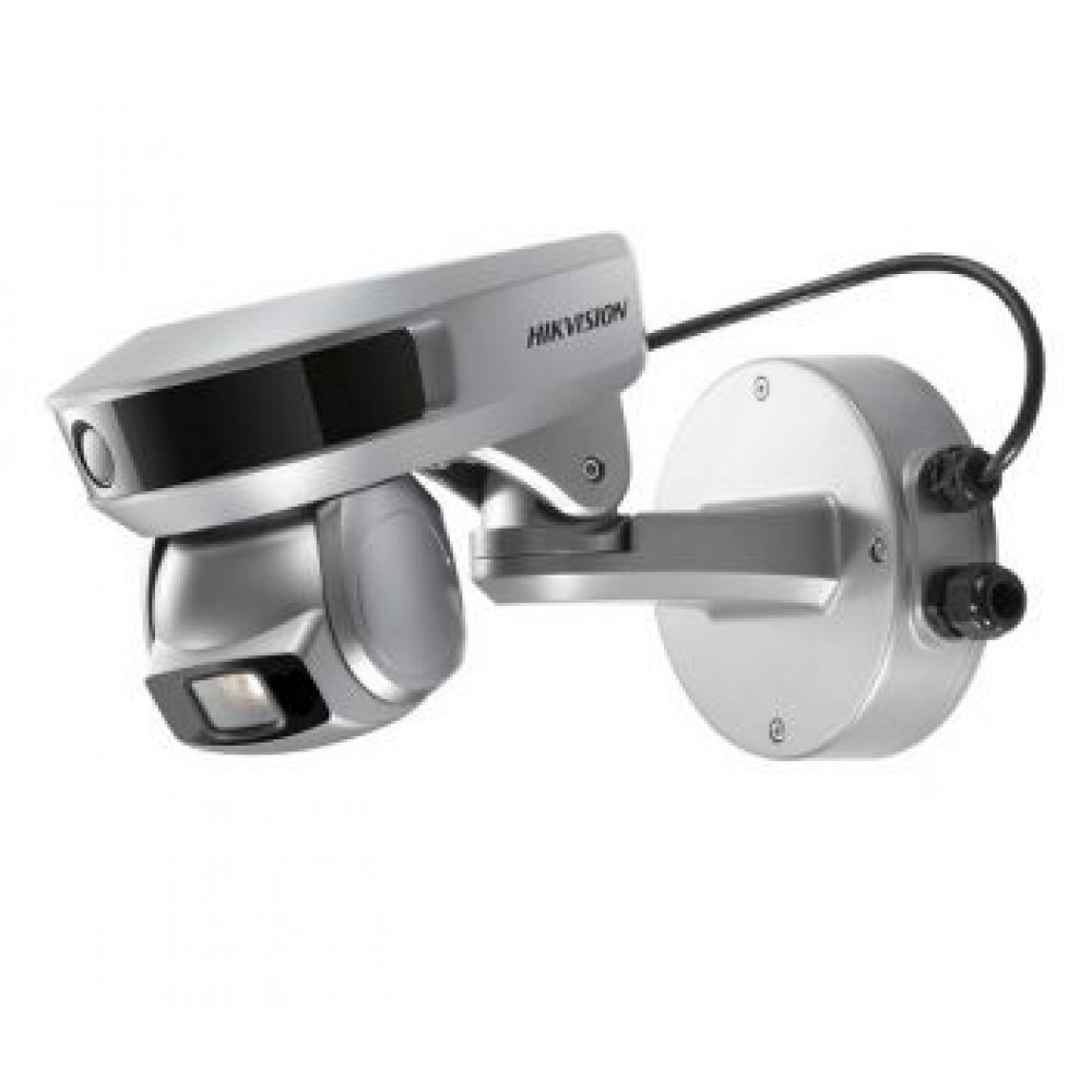 2Мп камера дальнего просмотра + 2Мп PTZ-камера слежения, 10х Hikvision iDS-2PT9122IX-D/S (5-50мм)