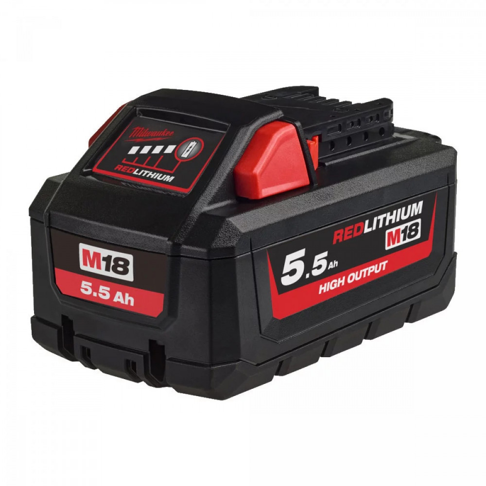 Аккумулятор MILWAUKEE M18 HB5,5 (18В; 5,5 А/час; Li-ion) (4932464712)