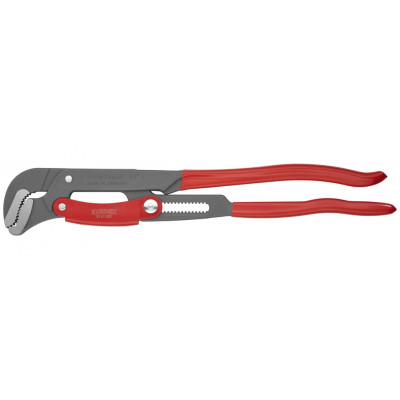 Клещи трубные Knipex с s-образным смыканием губок с быстрой регулировкой, 560 мм (83 61 020)