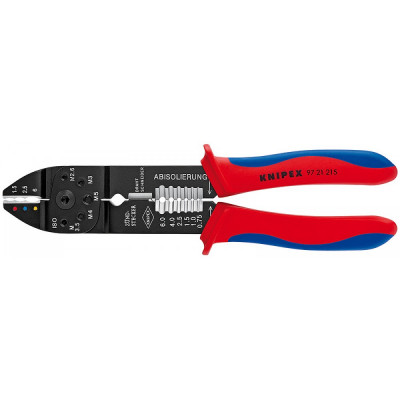 Кліщі затискні Knipex для опресування, 230 мм (97 21 215)