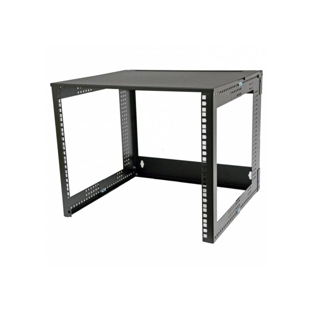 Кронштейн настенный 19" CMS 9U, глуб. 280-480 мм (CMS-WB9U-480V-BK), черный