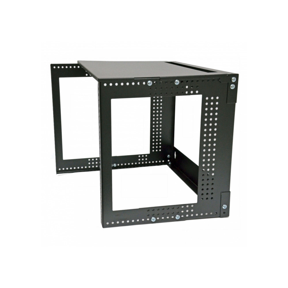 Кронштейн настенный 19" CMS 9U, глуб. 280-480 мм (CMS-WB9U-480V-BK), черный