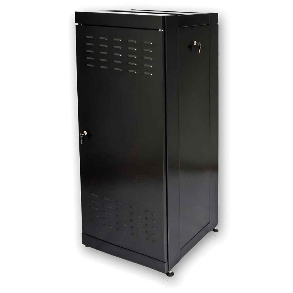 Шкаф напольный CMS 24U, 610x675, UA-MGSE2466MB, черный