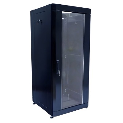 Шкаф напольный CMS 24U, 610x675, UA-MGSE2466MB, черный