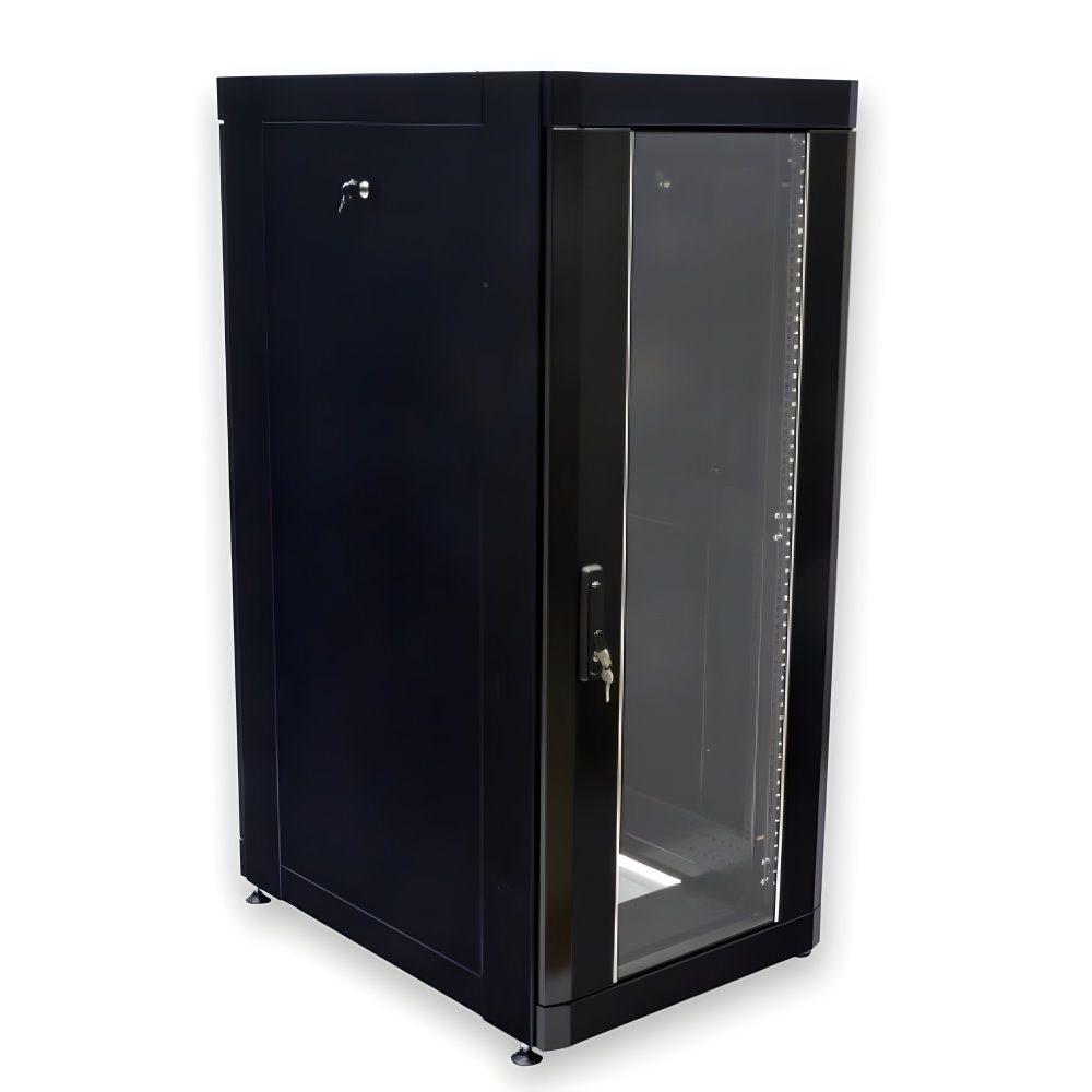Шкаф напольный CMS 24U, 610x865, UA-MGSE2468MB, черный