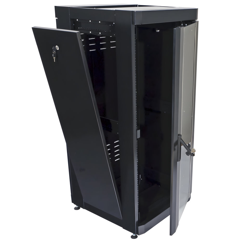 Шкаф напольный CMS 28U, 610x675, UA-MGSE2866MB, черный