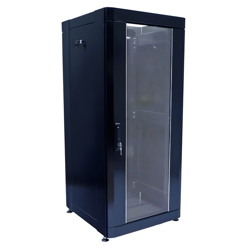 Шкаф напольный CMS 28U, 610x675, UA-MGSE2866MB, черный