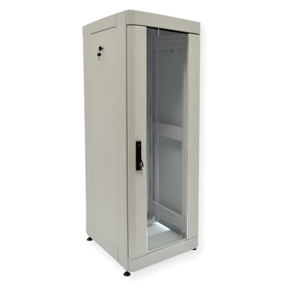 Шкаф напольный CMS 42U, 610x675, UA-MGSE4266MG, усил., серый