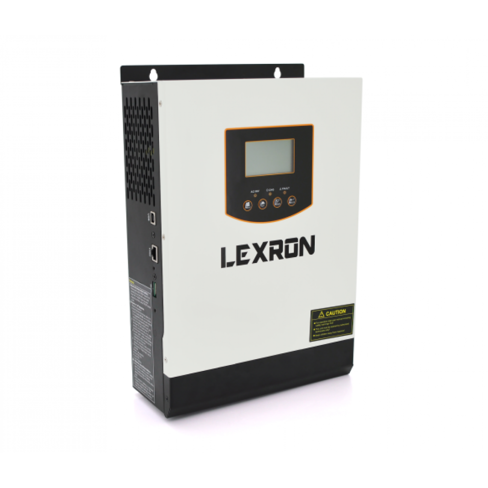 Гибридный инвертор Smart STS Lexron 1K 1000W, 12V, ток заряда 0-20A, 170-280V, PWM (50А, 50 Vdc)