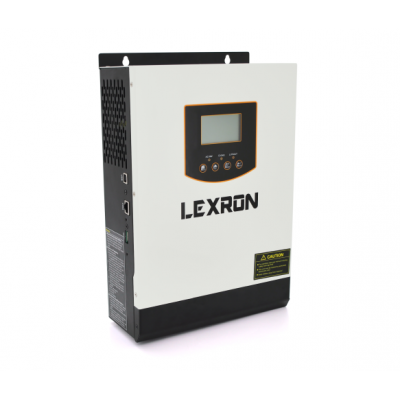 Гибридный инвертор Smart STS Lexron 1K 1000W, 12V, ток заряда 0-20A, 170-280V, PWM (50А, 50 Vdc)