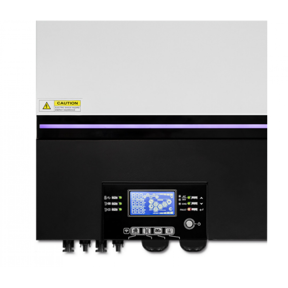 Гибридный инвертор Qoltec QLT-8, 8KW, 48Vdc with MPPT 120A, Off-grid type Parallel