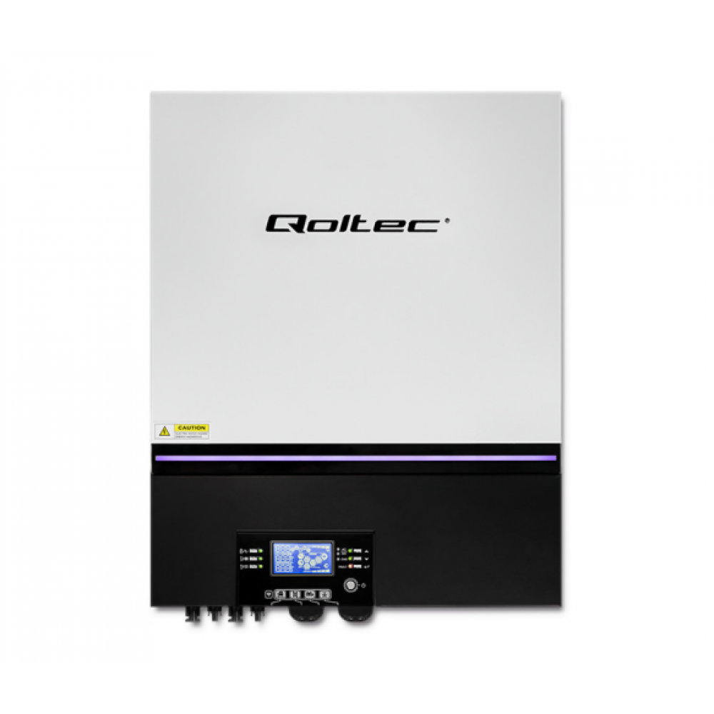 Гибридный инвертор Qoltec QLT-8, 8KW, 48Vdc with MPPT 120A, Off-grid type Parallel