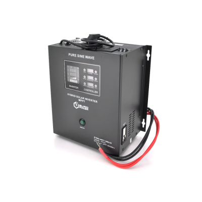 Гибридный инвертор Europower RTSWm-MPPT-1000LCD, 700W, 12V, ток заряда 10A, 140-275V, MPPT (20/40А, 15-75Vdc)