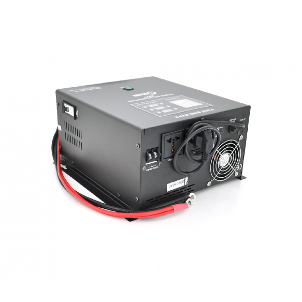 Гибридный инвертор Europower RTSWm-MPPT-1000LCD, 700W, 12V, ток заряда 10A, 140-275V, MPPT (20/40А, 15-75Vdc)