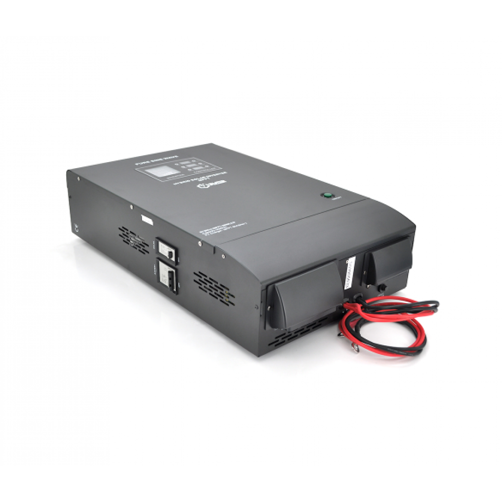 Гибридный инвертор Europower RTSWm-MPPT-3000LCD, 2100W, 48V, ток заряда 10A, 140-275V, MPPT (20/40А, 60-90Vdc)