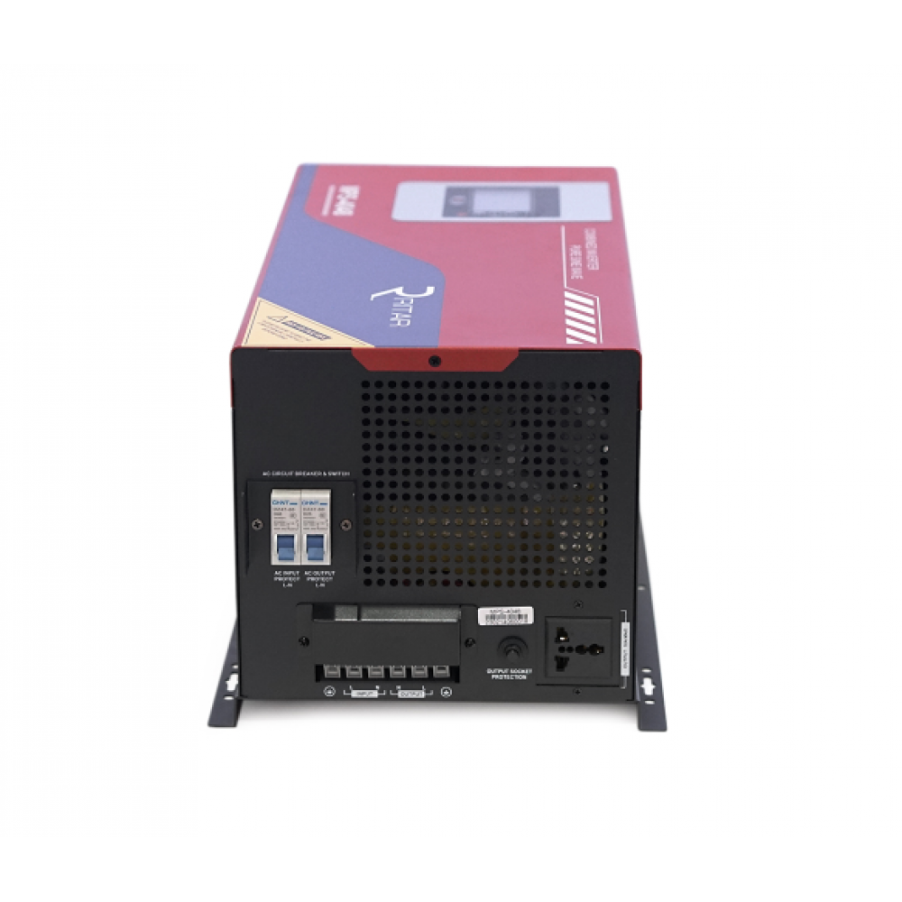 Гибридный инвертор RITAR RTSWm-MPPT-MPS-4048, 4000W, 48V, ток заряда 0-45A, 180-265V, MPPT (60А, 64-130Vdc)