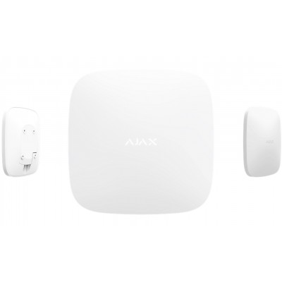 Интеллектуальная централь Ajax Hub Plus white (Ethernet, Wi-Fi, 3G, 2xSIM)