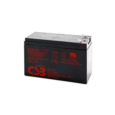 Акумуляторна батарея CSB 12V 7.2AH (GP1272F2) AGM longlife Black