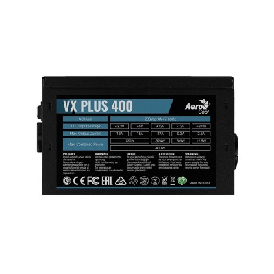 Блок питания AeroCool VX Plus 400 (ACPN-VS40NEY.11) 400W