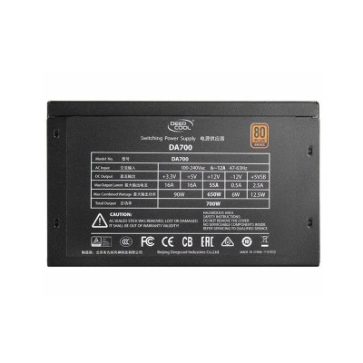 Блок питания DeepCool DA700 (DP-BZ-DA700N) 700W