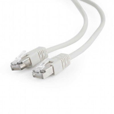 Патч-корд Cablexpert FTP (PP22-5M) литой, Cat.5e, 50u, CCA, 5м, серый