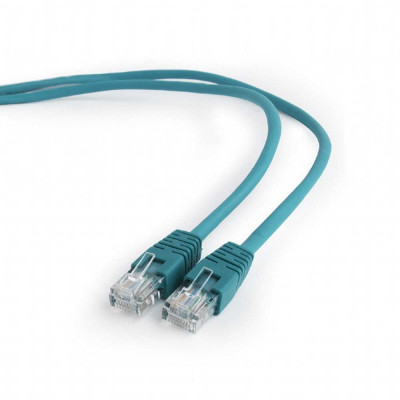 Патч-корд Cablexpert UTP (PP12-3M/G) литой, Cat.5e, 50u, CCA, 3м, зеленый