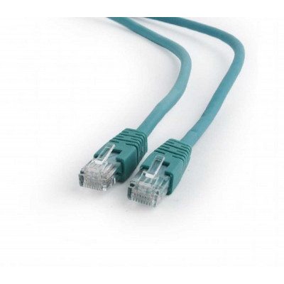 Патч-корд Cablexpert UTP (PP6U-2M/G) литий, Cat.6, 50u, CCA, 2м, зелений