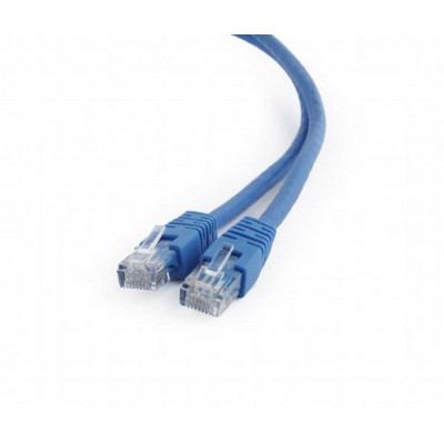 Патч-корд Cablexpert UTP (PP6U-3M/B) литий, Cat.6, 50u, CCA, 3м, синій