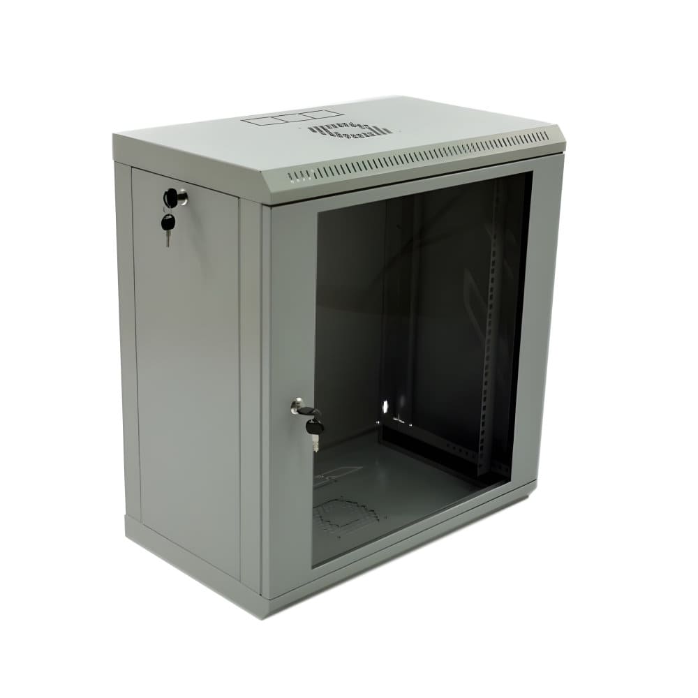Шкаф настенный CMS 12U, 600x350, UA-MGSWL1235G, акрил, серый