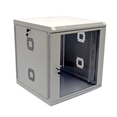 Шкаф настенный CMS 15U, 600x600, UA-MGSWA156G, акрил, серый