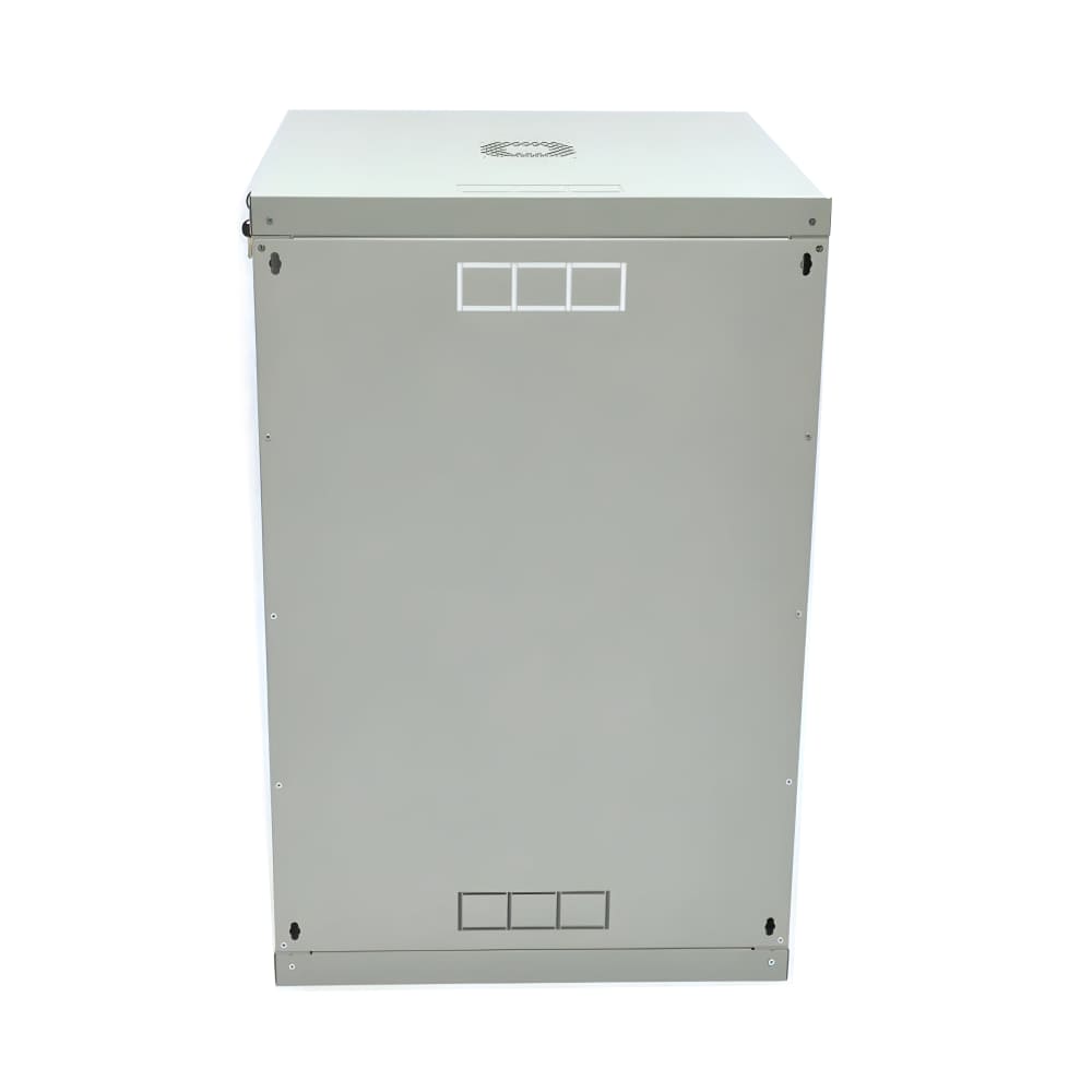 Шкаф настенный CMS 18U, 600x600, UA-MGSWL186G, акрил, серый