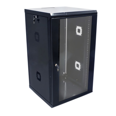 Шафа настінна CMS 21U, 600x600, UA-MGSWA216B, акрил, чорний