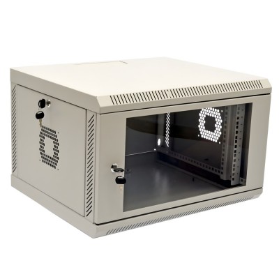 Шкаф настенный CMS 6U, 600x500, UA-MGSWA65G, акрил, серый