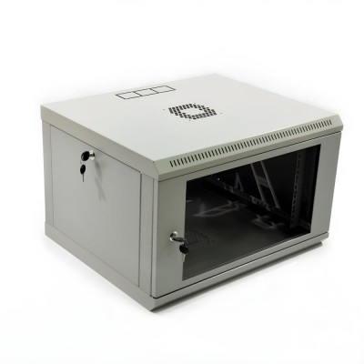 Шкаф настенный CMS 6U, 600x500, UA-MGSWL65G, акрил, серый