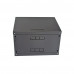 Шкаф настенный CMS 7U, 600x600, UA-MGSWA76B, акрил, черный