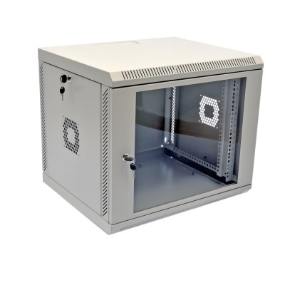 Шкаф настенный CMS 9U, 600x350, UA-MGSWA935G, акрил, серый