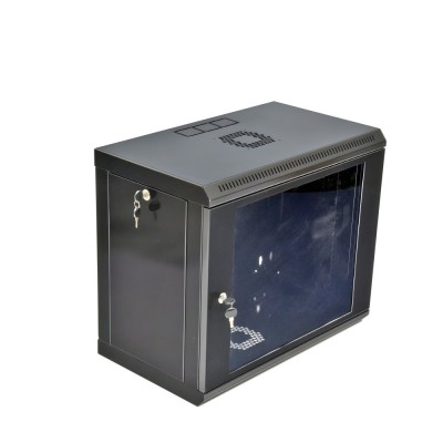 Шкаф настенный CMS 9U, 600x350, UA-MGSWL935B, акрил, черный