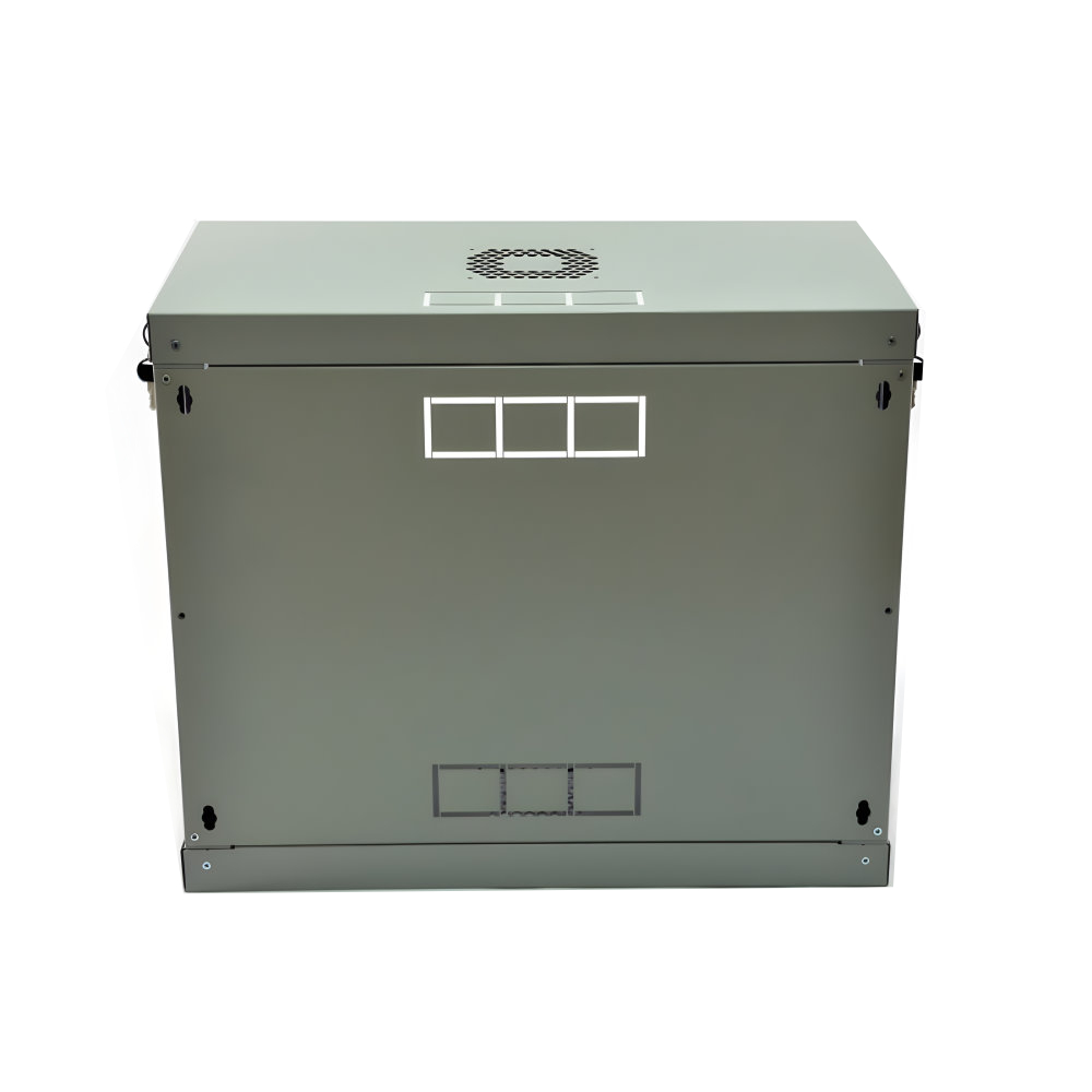 Шкаф настенный CMS 9U, 600x350, UA-MGSWL935G, акрил, серый